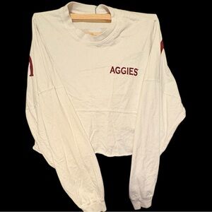 White Aggies Sweatshirt so very cute wore one time